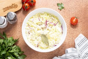 Капуста в микроволновке - фото шаг 7