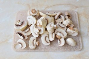 Шампиньоны с луком - фото шаг 5