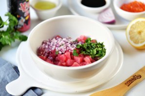 Тартар из тунца - фото шаг 3