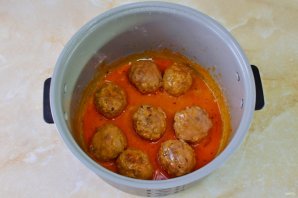 Тефтели в мультиварке - фото шаг 9