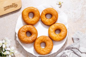 Постные пончики - фото шаг 11