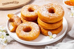 Постные пончики - фото шаг 12
