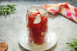 Помидоры в желе - фото шаг 11