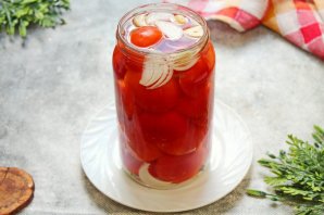 Помидоры в желе - фото шаг 15