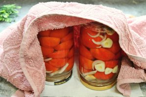 Помидоры в желе - фото шаг 17