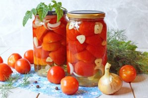 Помидоры в желе - фото шаг 18