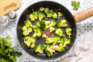 Паста с брокколи - фото шаг 7