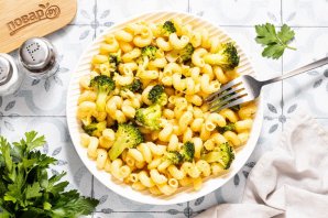 Паста с брокколи - фото шаг 10
