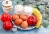 Пирог с яблоками и бананами