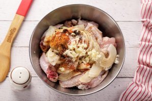 Шашлык из курицы - фото шаг 6