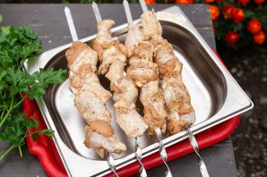 Шашлык из курицы - фото шаг 8