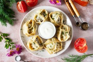 Манты с бараниной - фото шаг 15