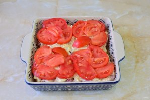Мясо по-французски с картофелем и помидорами - фото шаг 9